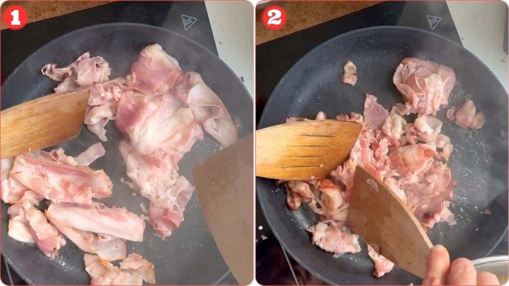 How to Fry Bacon on The Stove - Tiny Batch Cooking